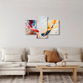 Tablou - Pești războinci (90x60 cm)