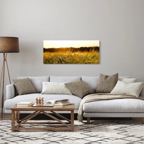 Tablou iarba cu rouă (120x50 cm)