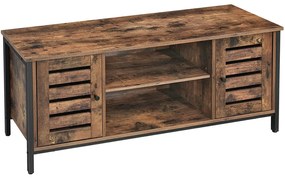 Dulap TV, suport TV cu depozitare 110 x 40 x 50 cm maro rustic