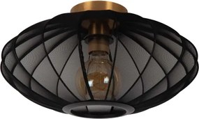 Plafonieră Lucide 03147/40/30 CORINA 1xE27/40W/230V d. 40 cm negru