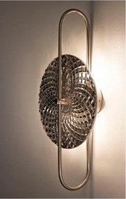Aplică de perete argintie din metal Silvery – Mauro Ferretti