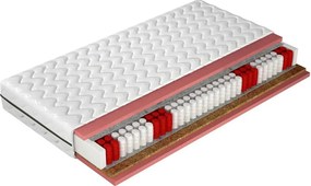 Saltea POCKET KOKOS, alb, 140x200