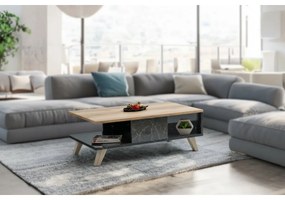 Măsuță de conferință Sumer Marble and Oak