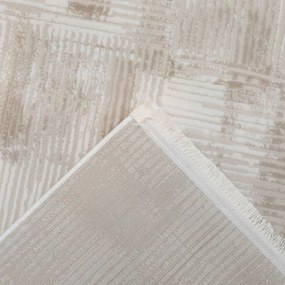 Covor Modern Living, Dormitor Dreptunghiular Porto 0572A Bej (Alege dimensiunea: 100 x 200)
