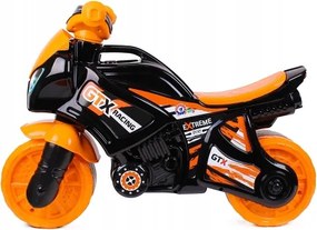 Motocicletă fără pedale portocalie/neagră