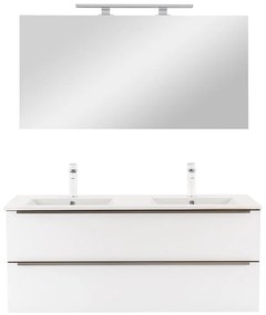 Mobilier complet de baie Vario Trim 120 stejar-alb