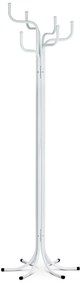 Suport de haine din metal Peg alb, 188 cm