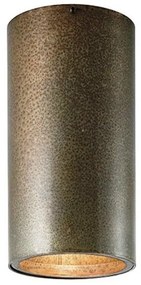 Plafoniera minimalista aspect antique brass diametru 10cm, H-18,5cm I Girasoli 208.01