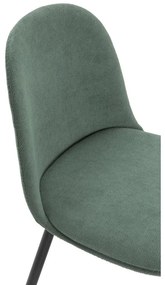 Scaune de dining turcoaz 4 buc. Malila – Marckeric