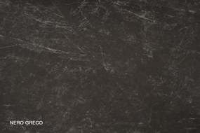 Masa extensibila Bonucci Ceramic NERO GRECO negru/nuc L200-250 cm