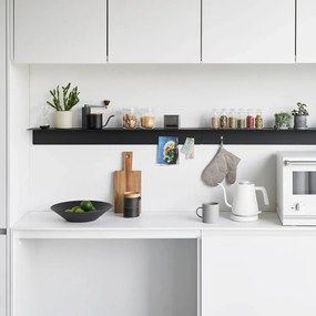 Raft negru din metal 90 cm – YAMAZAKI