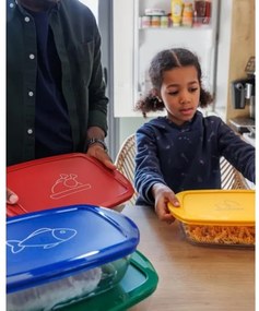 Set de 2 recipiente din sticlă pentru alimente PYREX, 1,2/2,5 l