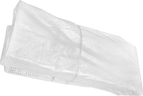 Seră de grădină din folie 300 x 200 x 200 cm,prelată albă, 300 x 200 x 200 cm