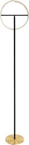 Eglo 901973-LED Lampă de podea reglabilă CASTELPOTO 2xLED/8,8W/230V auriu/negru
