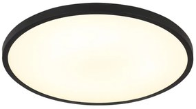 Globo 41566-20S - Plafonieră LED NIELSEN, 20W, 230V, Ø 30 cm, neagră