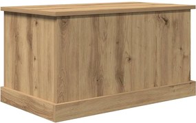 vidaXL Cutie depozitare, stejar artizanal, 70x40x38 cm, lemn prelucrat