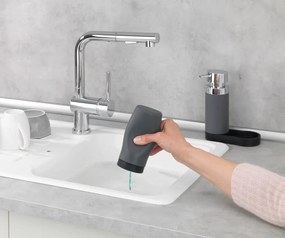 Set pentru spălat vase gri din silicon Easy Squeez-e – Wenko