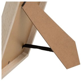 Ramă foto în culoare naturală cu picior de susținere, de agățat 22,5x28 cm Sencillo – Casa Selección