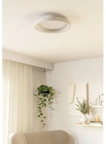 Plafonieră LED dimabilă Eglo 901248 LORETELLO LED/12W/230V alb + telecomandă