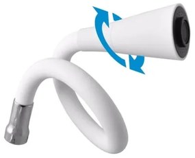 Baterie pentru chiuvetă RAV Slezák SAZAVA SA006.0/13CB, 35,6 cm, alb/crom lucios