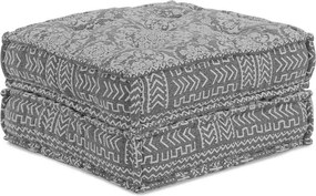 vidaXL Sofa modular patchwork Gri deschis 70 x 70 x 36 cm țesătură