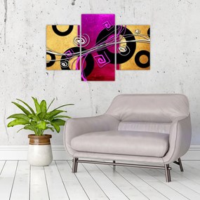 Tablou abstracției (90x60 cm)