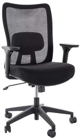Scaun de birou Bevera, negru