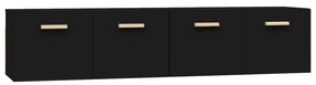 3115645 vidaXL Dulapuri de perete, 2 buc., negru, 80x35x36,5 cm, lemn compozit