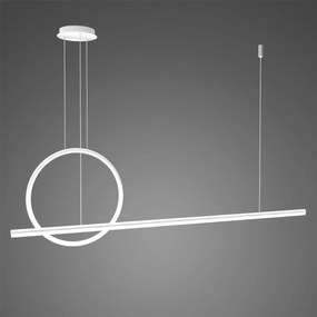 Altavola Design Linea lampă suspendată 2x23 W alb LA087/PX143_40_3k_white_dimm