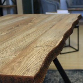 Masă Barton Nuc din MDF, Pentru Bucătărie sau Living