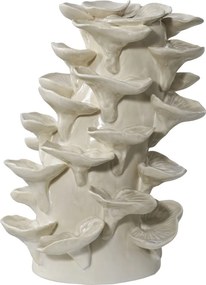 Decor de masă, ceramică, bej 18x15x24 cm