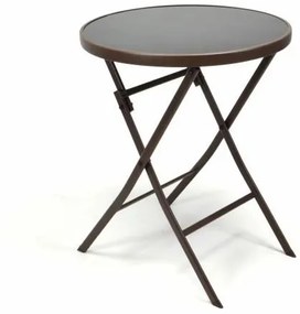 Set de grădină BISTRO 2 scaune+masă-polyrattan bej