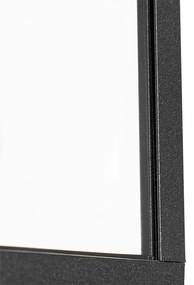 Lampa de perete exterioara neagra cu senzor de miscare IP44 - Charlois