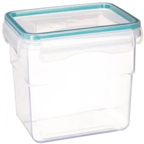 Caserola ermetica Foger, plastic, 13.5x10.5 x H12.4 cm, 0.97 litri
