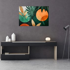 Tablou - Motive naturale geometrice (90x60 cm)