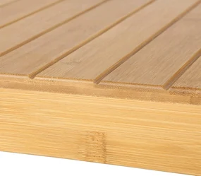 Suport pantofi cu 3 etajere Bambus Natur 70 x 28 x 45 cm
