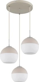 Globo 15999-3HR - Lustră suspendată pe cablu RAGUSA 3xE27/60W/230V