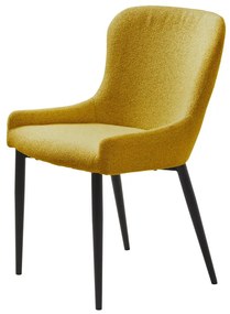 Scaun de dining galben Ontario – Unique Furniture