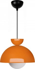 Lustra 241338, portocaliu, metal, 25x100-115 cm