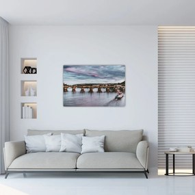 Tablou cu podul lui Carol (90x60 cm)