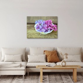 Tablou cu decorațiune din lavanda (70x50 cm)
