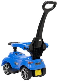 Masinuta copii si bebe NOVOKIDS™ Top Racer, Cu melodii si lumini, Maner de impins pentru parinti detasabil, Functie trotineta fara pedale, Pentru