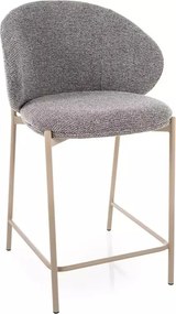 Scaun de bar Kioto H-2 gri 254 / cașmir