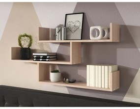 Etajeră de perete TRIO 55x119 cm stejar sonoma