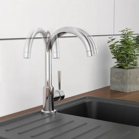 Schütte 79116 - Baterie pentru chiuvetă CORNWALL, crom lucios