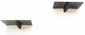 Set de rafturi Black and Brown, 2 buc.