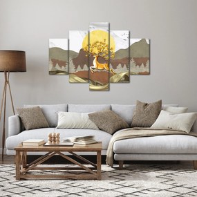 Tablou cu cerb (150x105 cm)