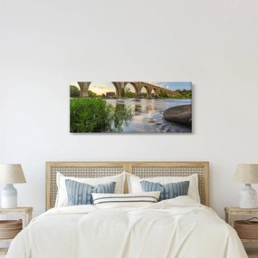 Tablou - Podul de cale ferată Richmond (120x50 cm)