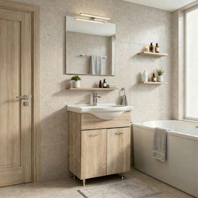 Ruben Prime 65 mobilier de baie complet Sonoma Oak