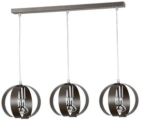 Suspensie Dino 3 Wenge 322/3 Emibig Lighting, Modern, E27, Polonia